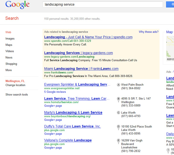 Google Local Business LIstings