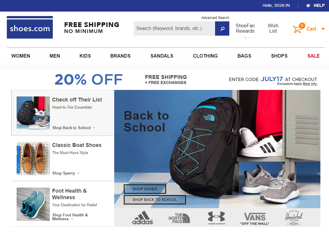 ShoeBuy Becomes Shoes Walmart Maximizes Domain Acquired in 9