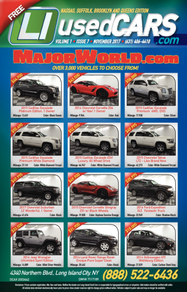 Long Island Media Inc., with New Subsidiary Cars Digital Inc., Announce