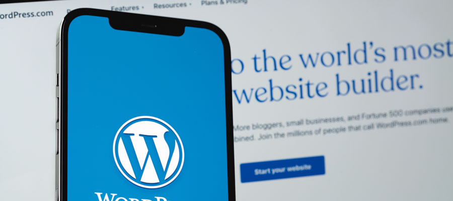WordPress is widely used on over 800 million sites making it the most common content management system, or CMS. File photo: Primakov, Shutter Stock, licensed.