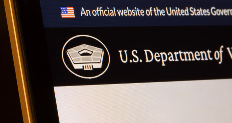 The newly branded U.S. Department of War displayed on the WAR.gov website, reflecting the federal government’s recent shift away from Defense.gov and marking one of the most significant domain identity changes in modern U.S. digital history.