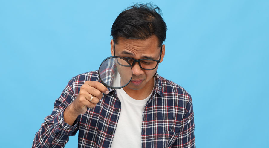 magnifying glass