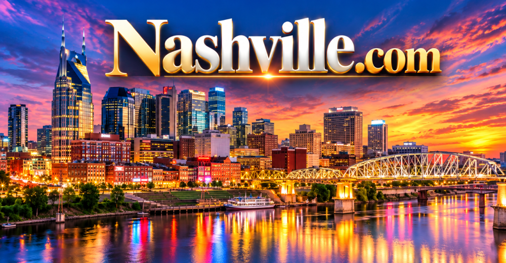 flashy picture of Nashville