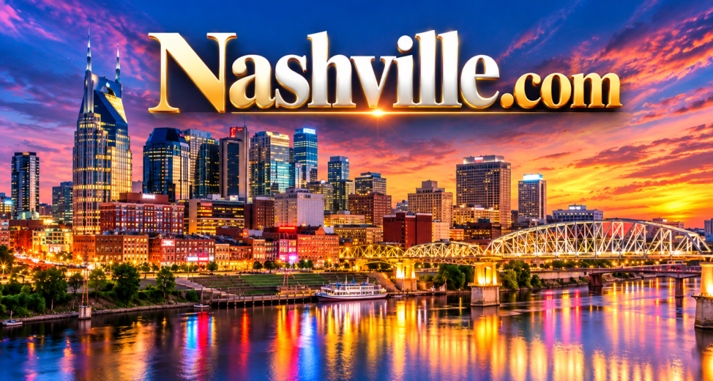 flashy picture of Nashville