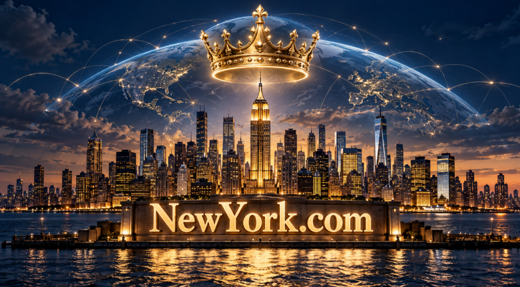 If you can make it in New York, you can make it anywhere. But what if you own the name - NewYork.com? The domain gives you the leverage. The vision, passion, and execution are still up to you.