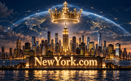 If you can make it in New York, you can make it anywhere. But what if you own the name - NewYork.com? The domain gives you the leverage. The vision, passion, and execution are still up to you.