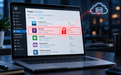 Compromised plugin connections can open the door to WordPress attacks.
