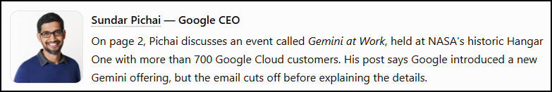 Google CEO Sundar Pichai